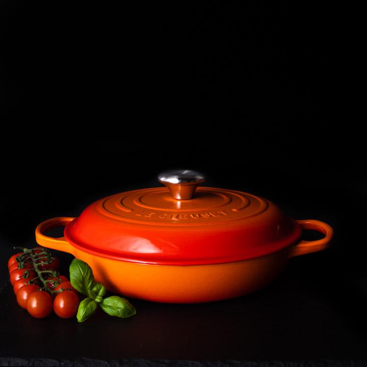 Gourmet- Profitopf Signature, 26cm, ofenrot